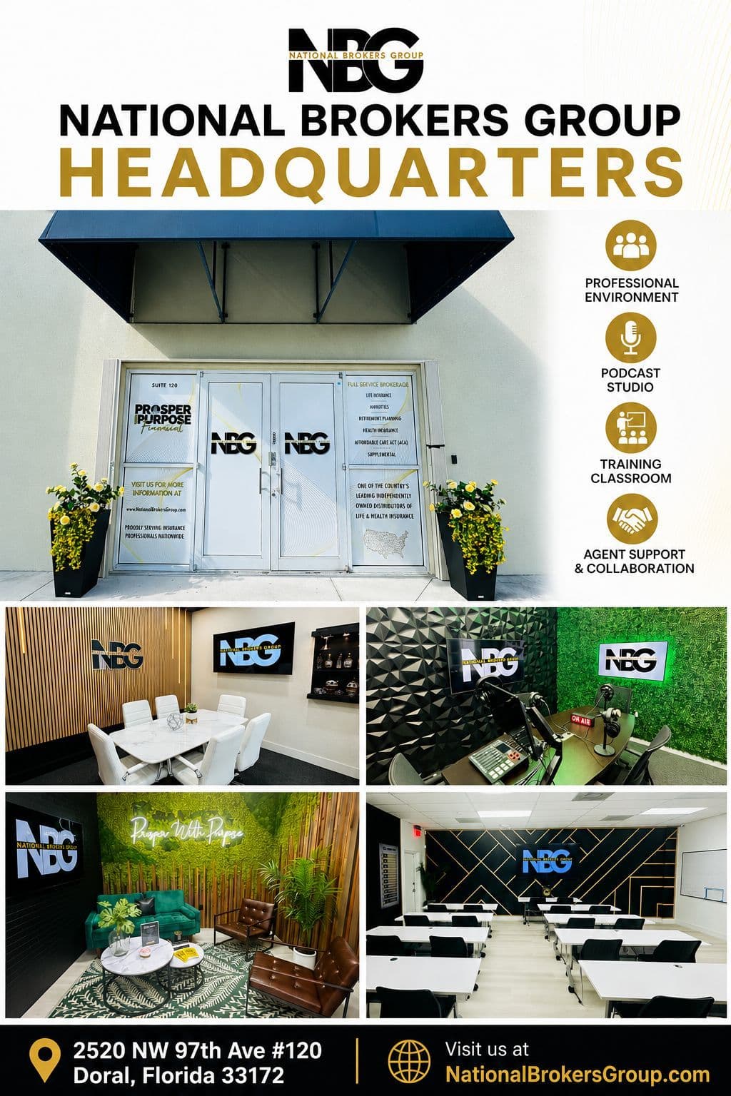 Headquarters de National Brokers Group en Doral, Florida