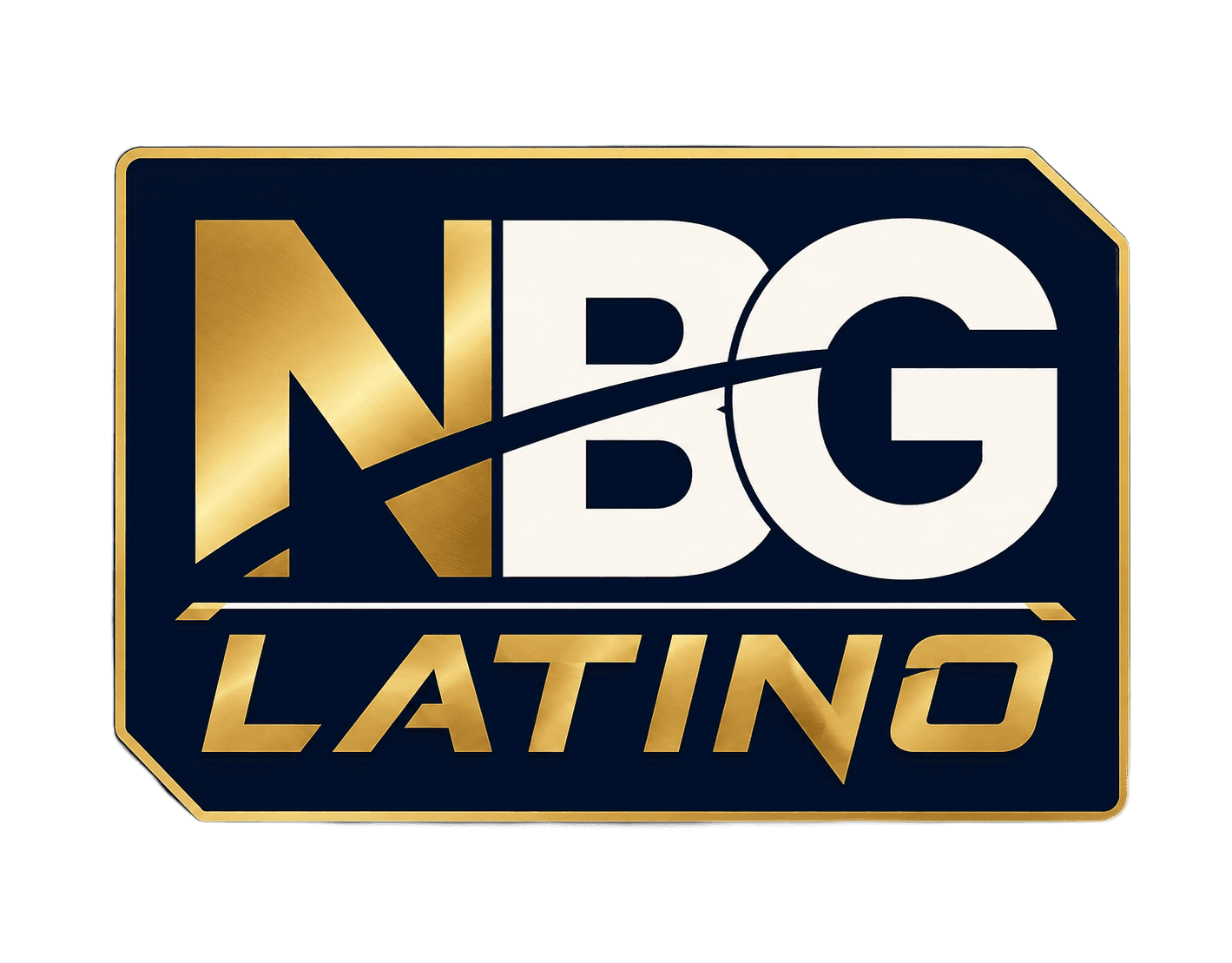 Logo oficial de NBG Latino (fondo transparente)